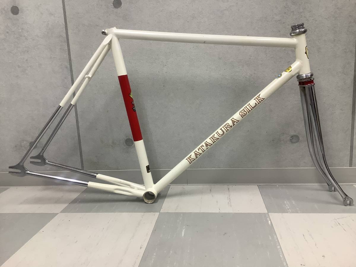 ◇片倉シルク R1-R 1970年代 ビンテージ ピスト フレーム シートC