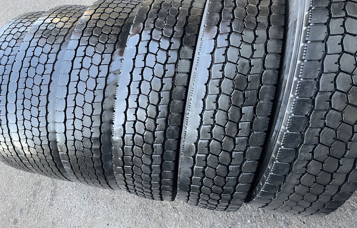 ブリヂストン V-STEEL MIX M888 225/80R17.5 123/122L 中古品 ミックス 