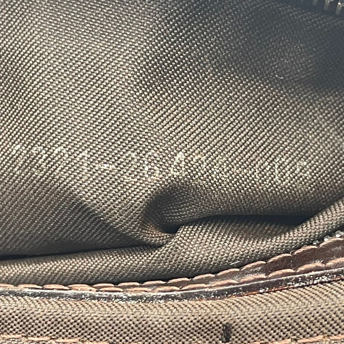 1円 美品 FENDI フェンディ マンマバケット ズッカ柄 セミショルダー 