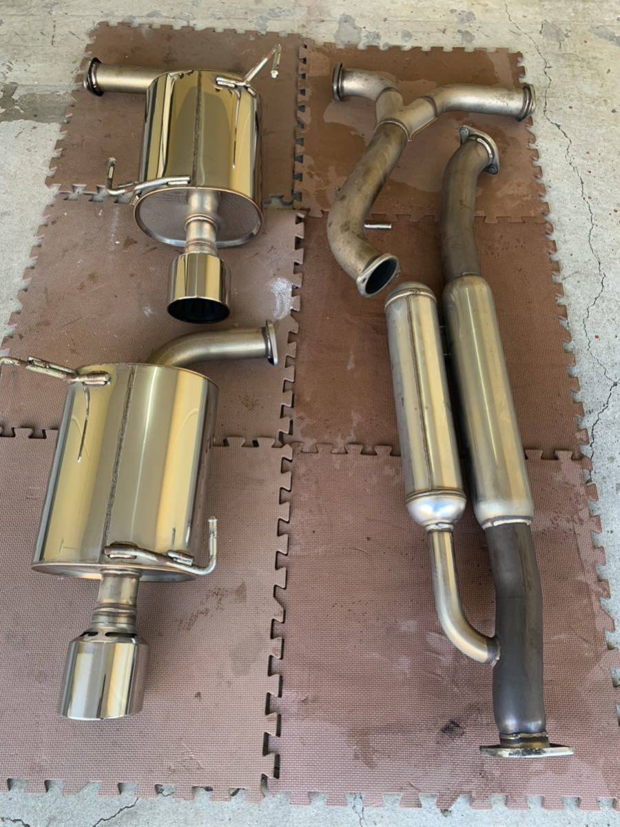 STI マフラー GRF GRB リアピース インプレッサ WRX STI 中古
