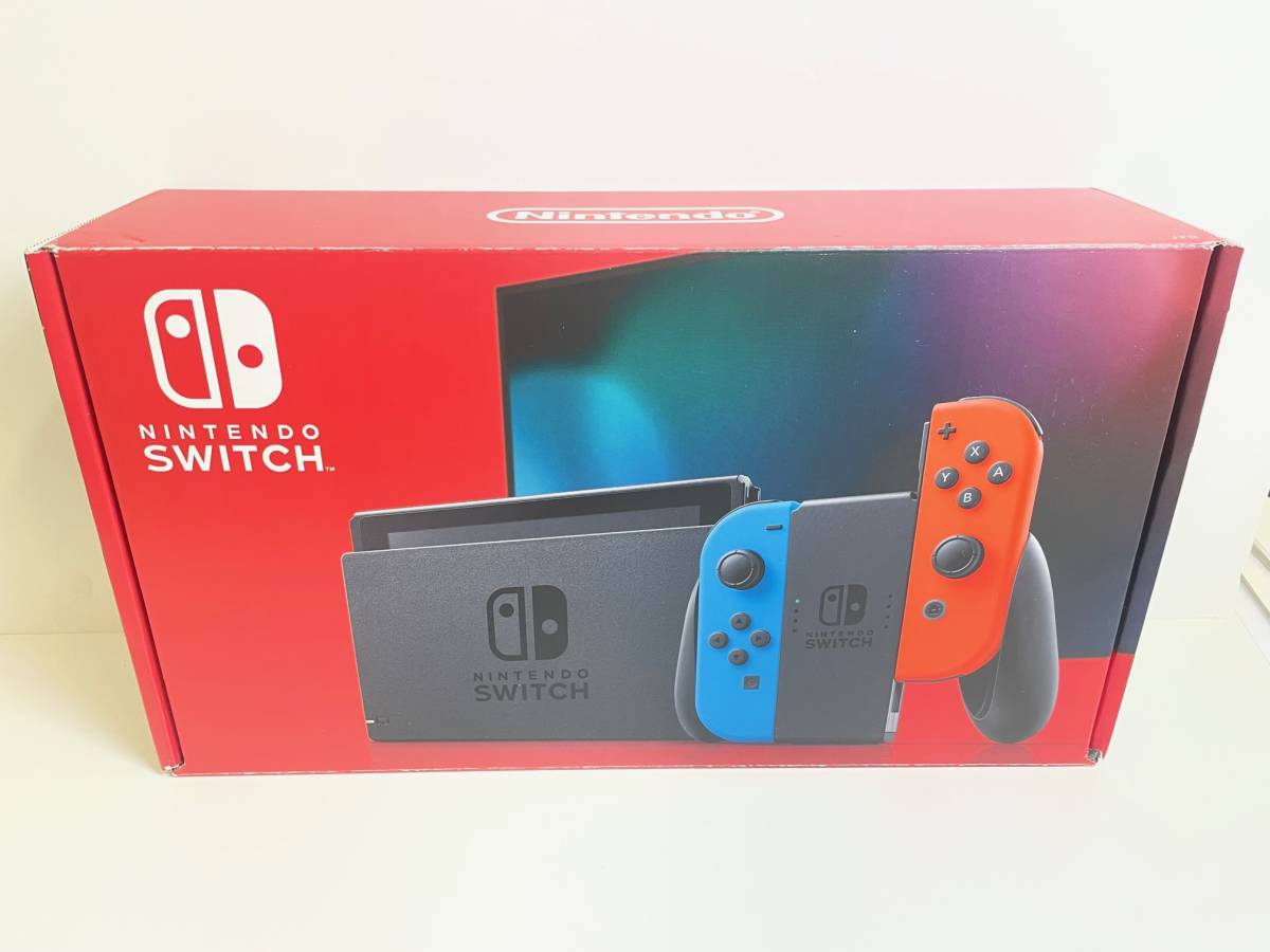Switch HAC-001 完品 ネオン 動作確認済 ☆動作確認OK! 初期化済 ! Nintendo Switch HAC-001 本体、Joy-Con