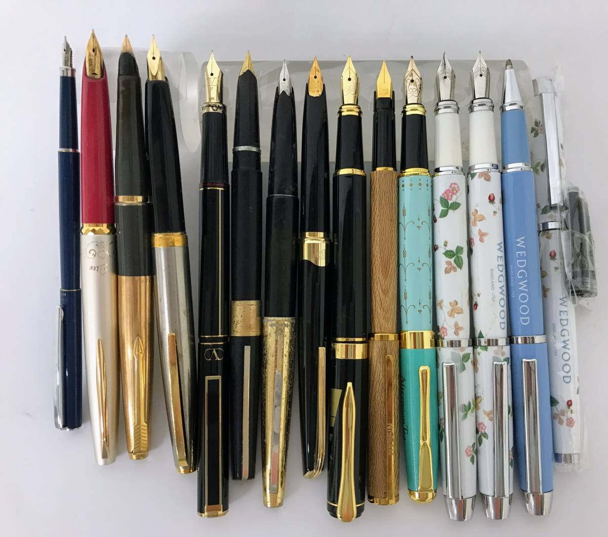 文房具・事務用品 PARKER 万年筆 レッド ゴールド 18k 750刻印 専用