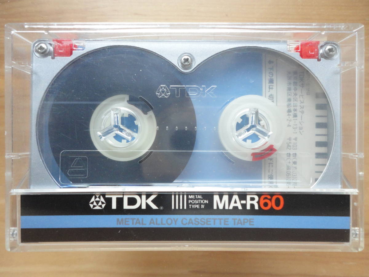 TDK 0 MA-R カセットテープ MA-R60 ダイキャストフレーム メタル 