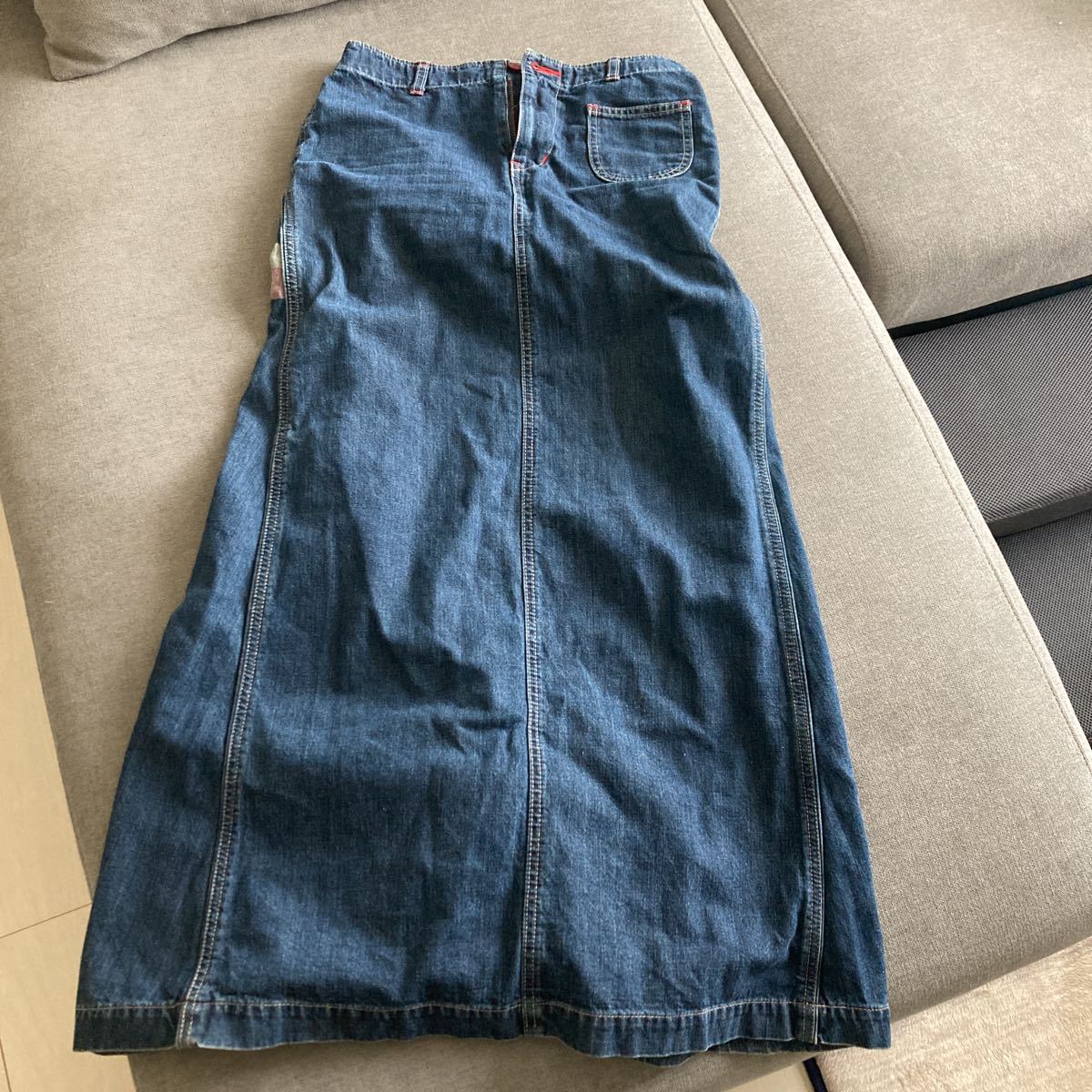 ヒステリックグラマー ロングデニムスカート マキシ丈 HYSTERIC