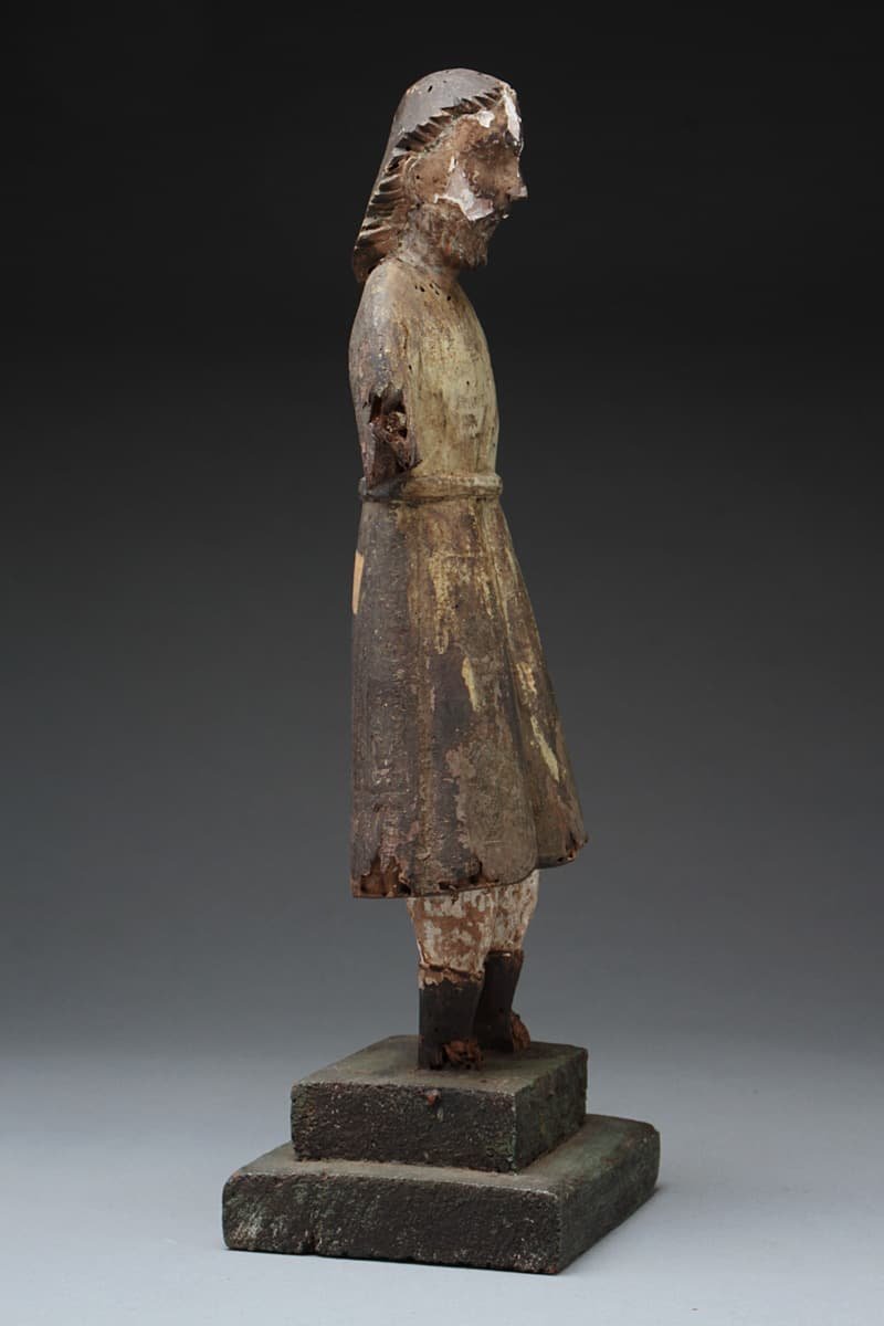 キリスト？木彫像 両腕欠損 