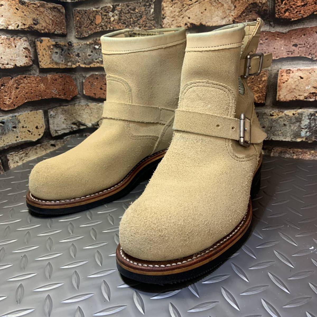 ☆Chippewa ショートエンジニアブーツ US7E (23A6)チペワ 