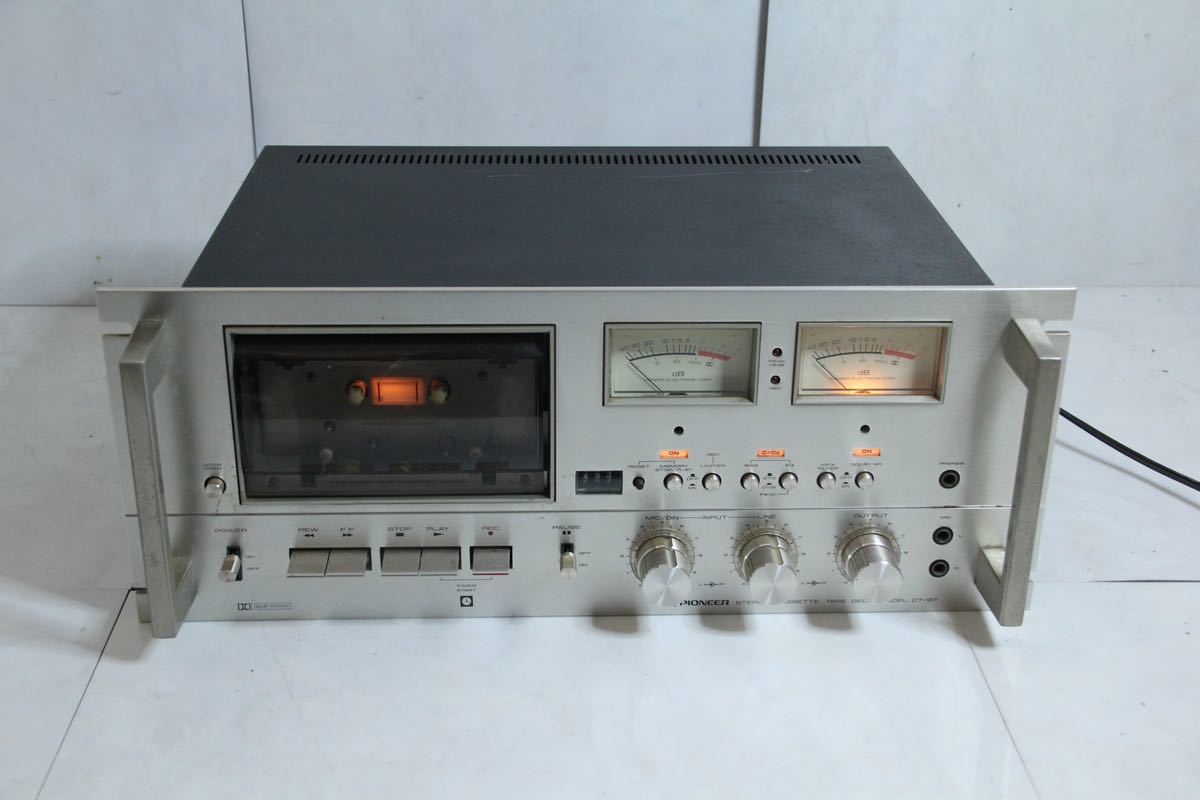 PIONEER パイオニア CT-97 カセットデッキ オーディオ機器