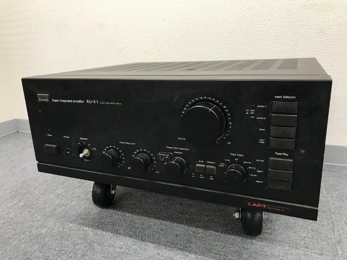 m2276 ジャンク Sansui サンスイ プリメインアンプ AU-X1 最新作，大