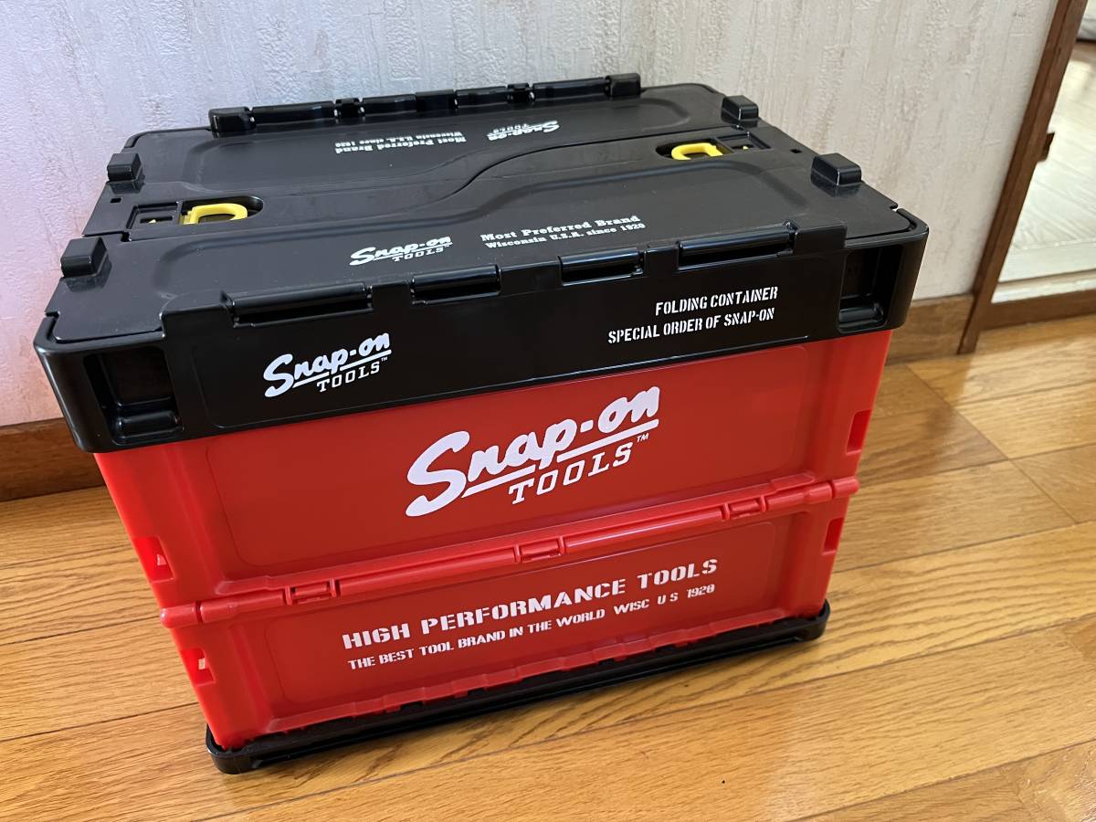 スナップオン 折り畳みコンテナ 新品未使用 希少 スナップオン snap-on