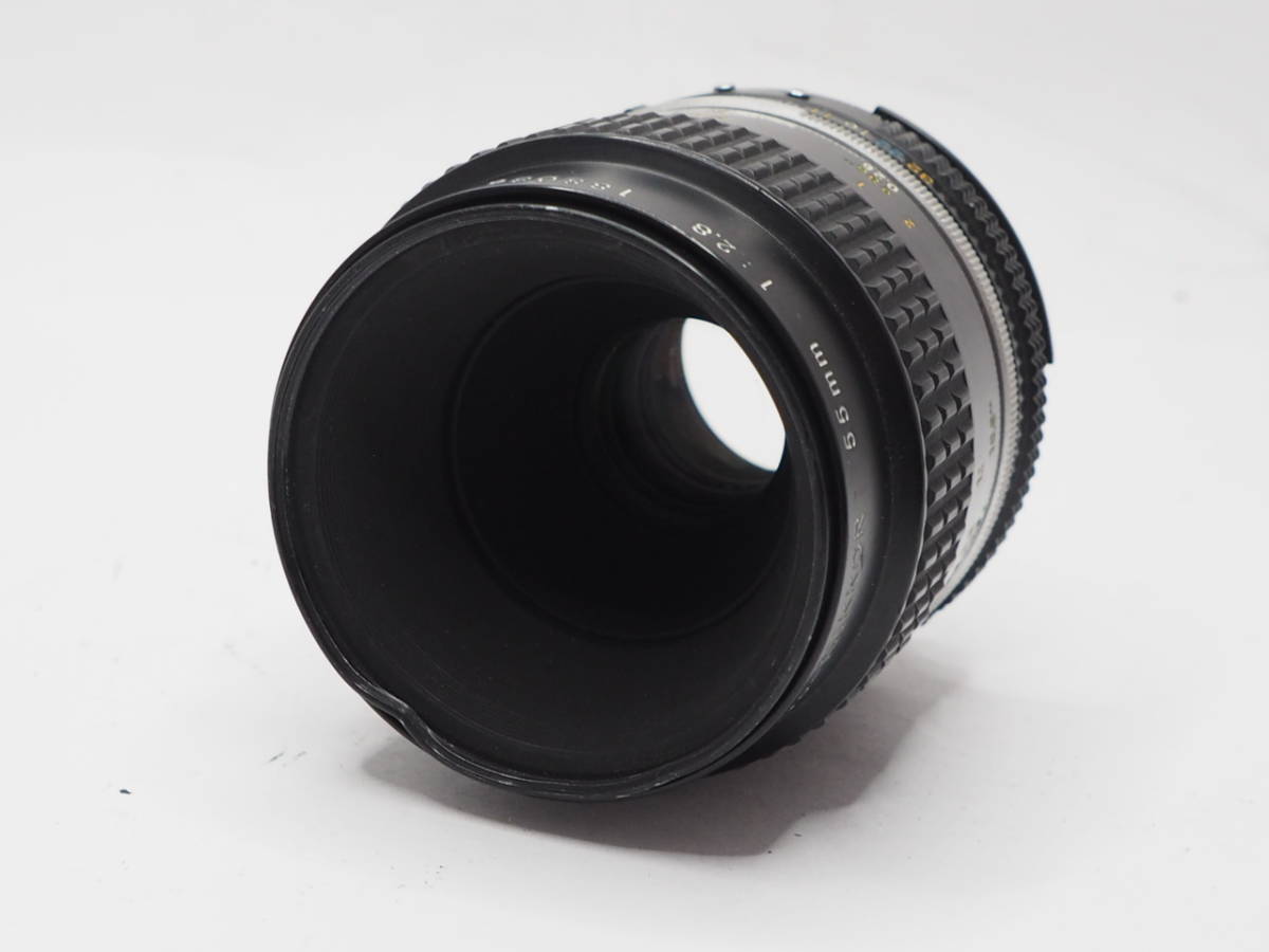 ☆良品☆ NIKON ニコン Ai-s Micro-NIKKOR 55mm F2.8 爪なし #i376 55mm