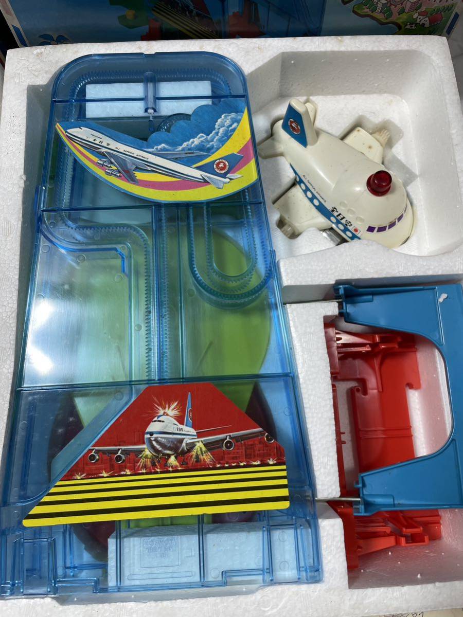 デッドストック 2個セット トイボックス 電動 お空のジャンボ 昔の