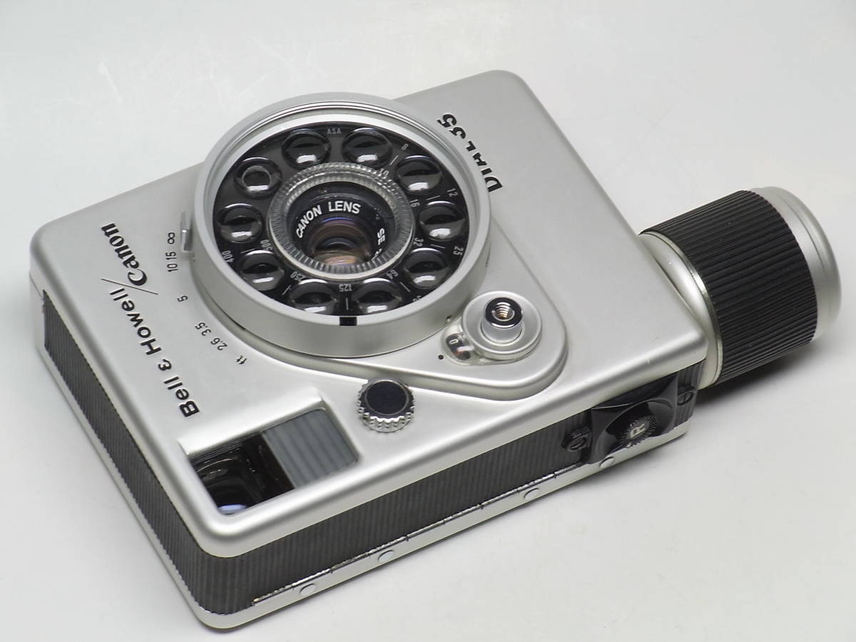 ☆　美品　【 整備済 】【 保証付 】　ベル アンド ハウエル　キャノン ダイアル 35 - I 型 　BELL & HOWELL