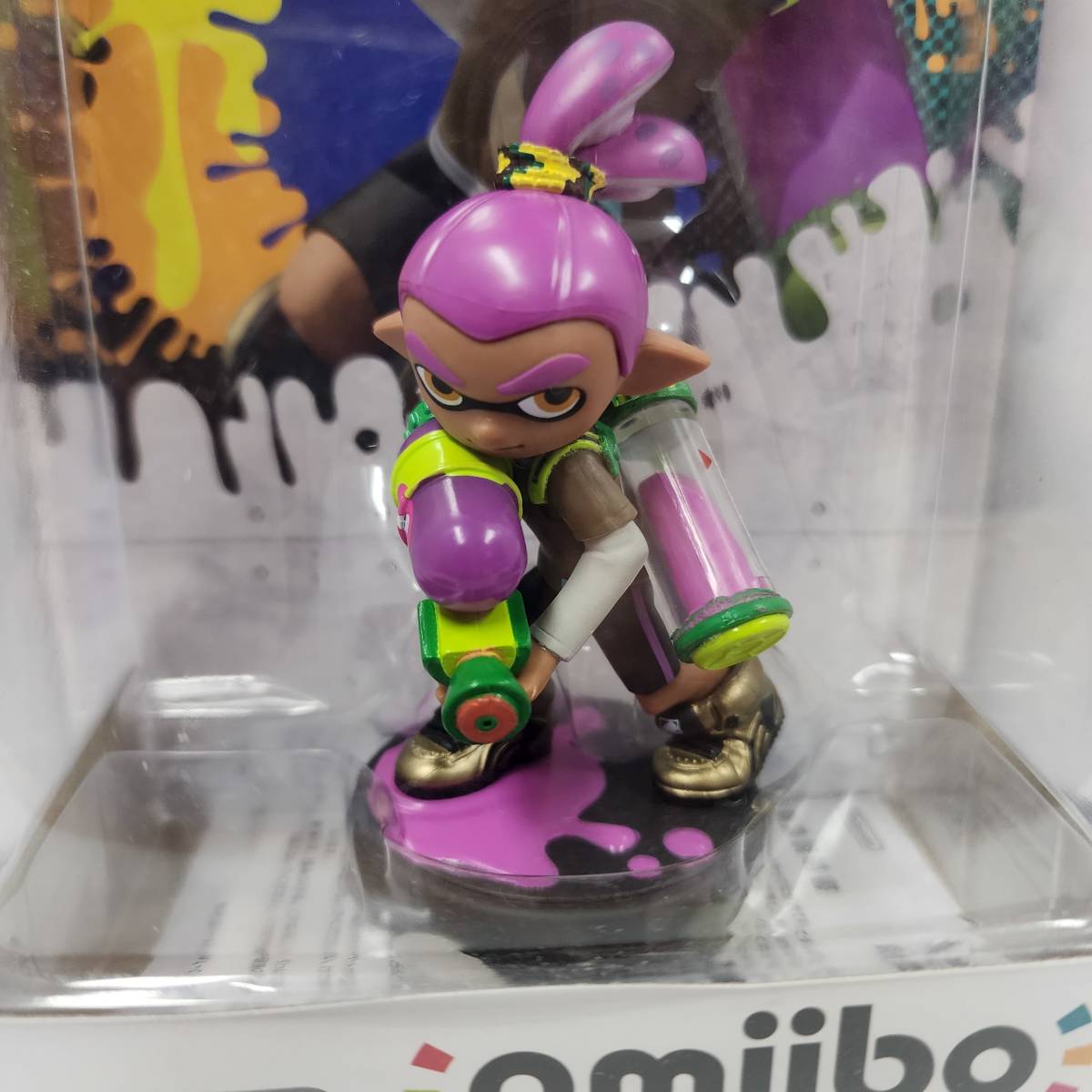 amiibo ボーイ（パープル）★スプラトゥーン★Nintendo★ニンテンドー★switch★スイッチ