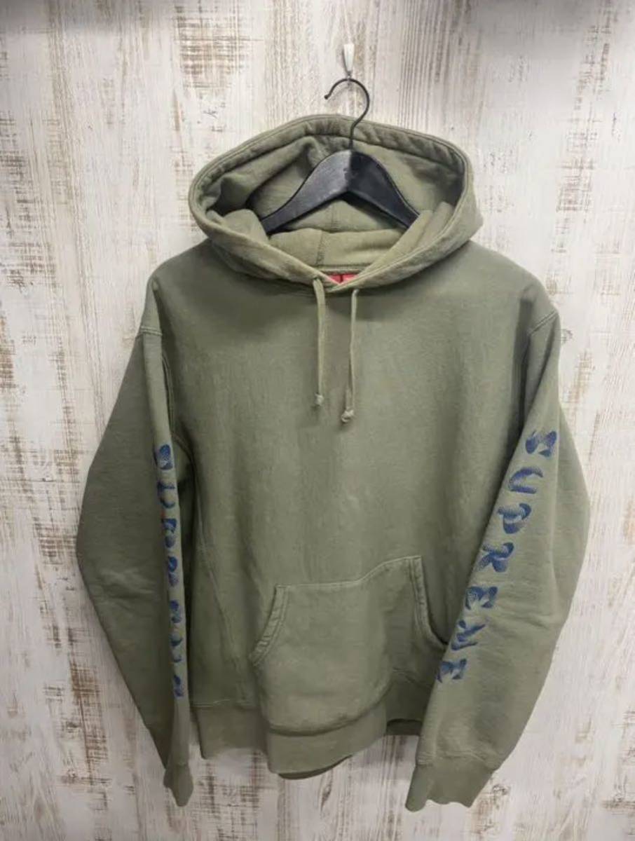 Gradient Sleeve Hooded Sweatshirt Supreme シュプリーム 18AW