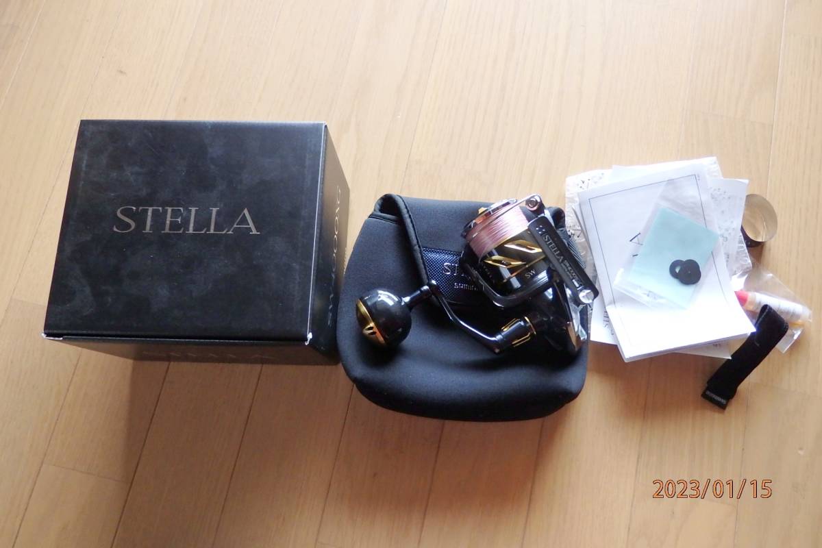 シマノ ステラSW4000XG 　　PE２号300M おまけ付き　　　　美品　　　　ショアジギロックショアヒラスズキ