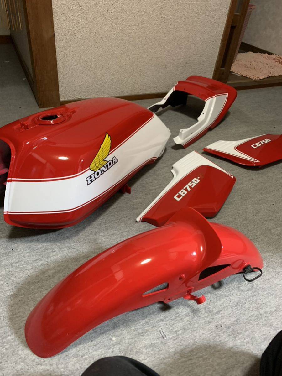 CB750F RC04 タンク テール フェンダ サイドカバー 外装セット CB750