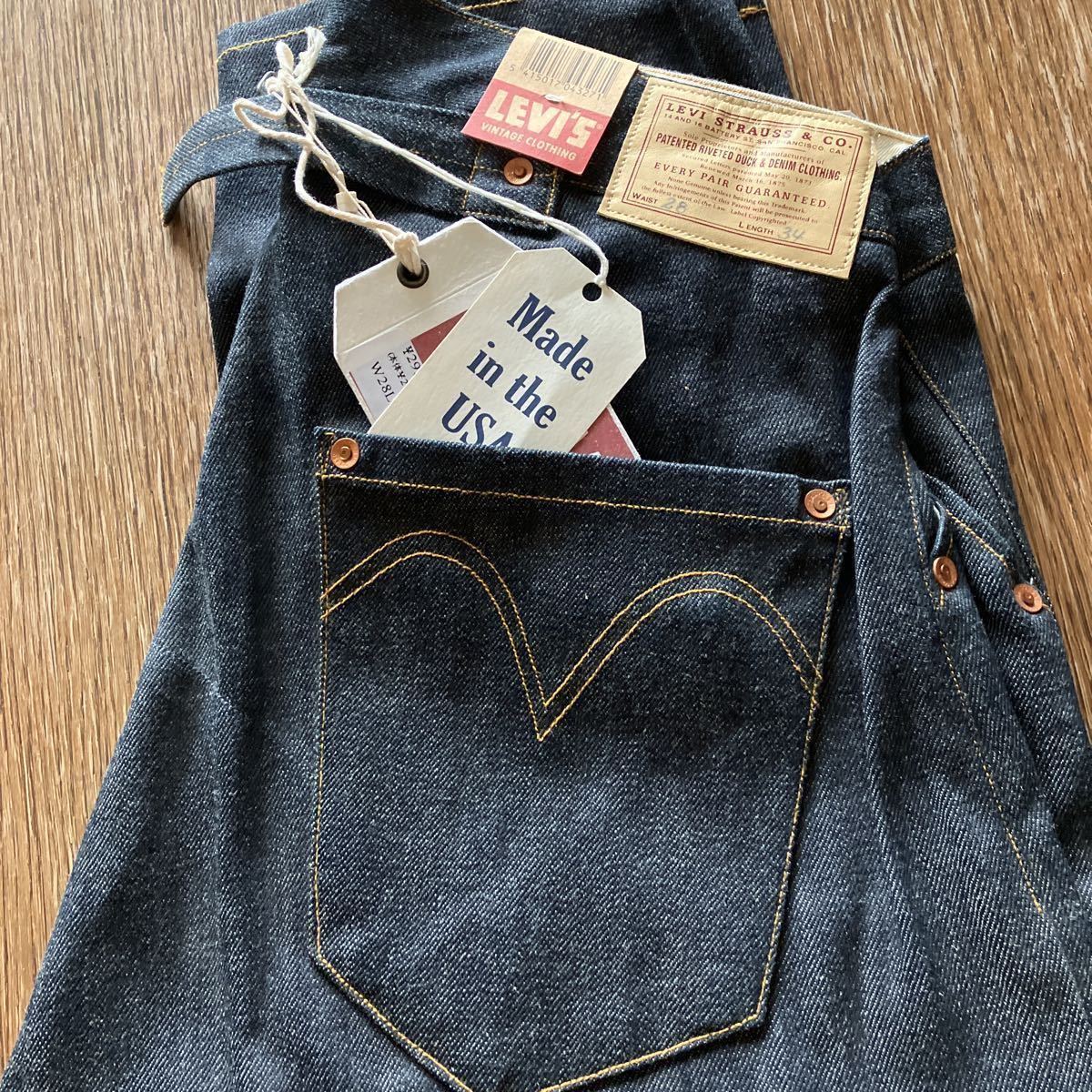 LVC 18780-0003 W28 MADE IN USA 2011年 初期モデル ☆501XX アメリカ製