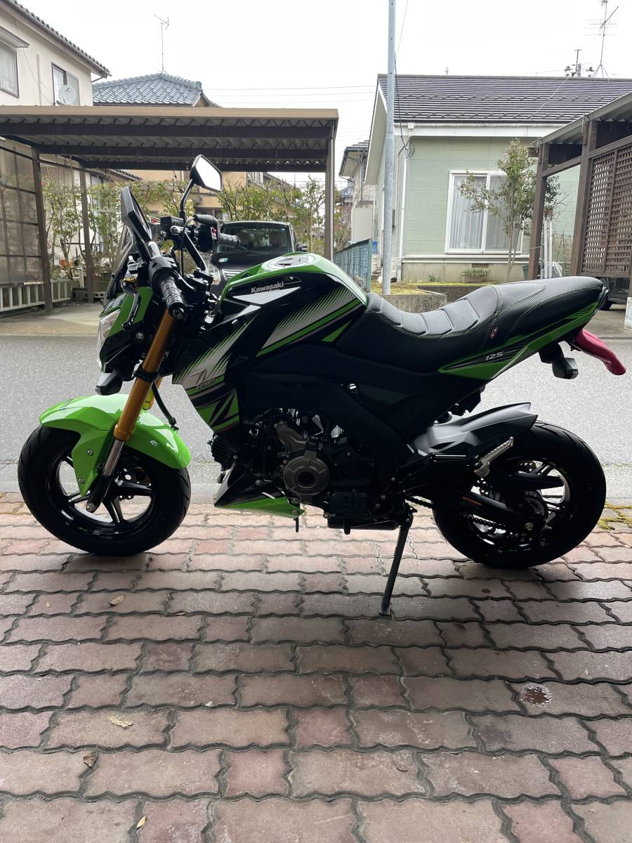 ほぼ新車 2022年式 カワサキ Z125PRO ワンオーナー 室内保管 雨天未走行