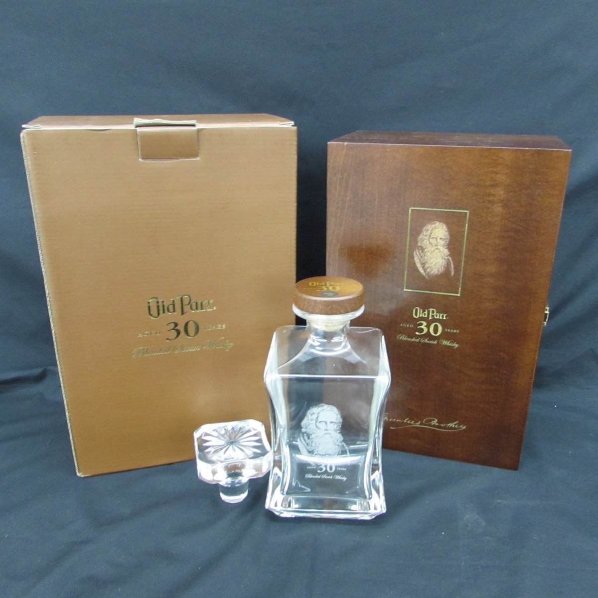 オールドパー30年　空びん 750ml オールドパー 30年 Old Parr 正規 (オールド Aged 0 Years