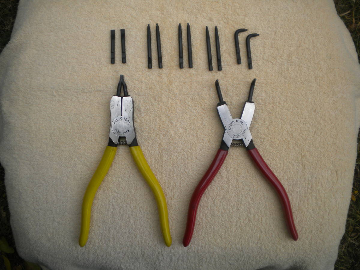 KTC スナップリング　サークリップ　プライヤ　アタッチメント　Eリング　京都