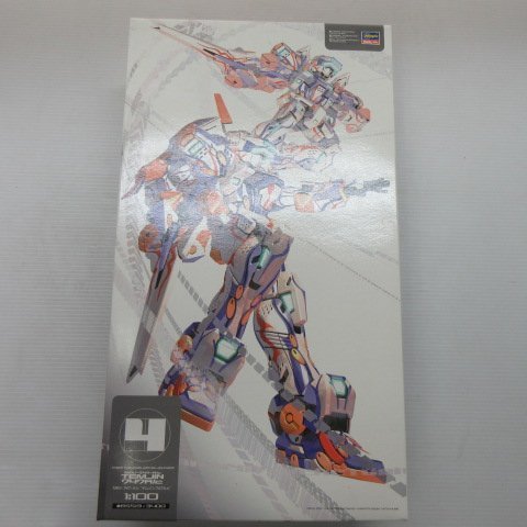 1円スタート 奈良 ハセガワ バーチャロン テムジン747A/c 1/100 MBS 組立未 電脳戦機 シリーズ03 4