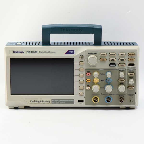 Tektronix テクトロ二クス TBS1052B デジタルオシロスコープ 50MHz 2チャンネル 通電確認済 #32187