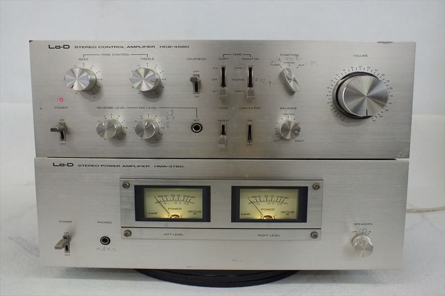 Lo-D HMA-3780 POWER STEREO パワーアンプ AMPLIFIER ステレオパワー