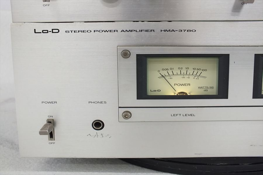 Lo-D HMA-3780 POWER STEREO パワーアンプ AMPLIFIER ステレオパワー