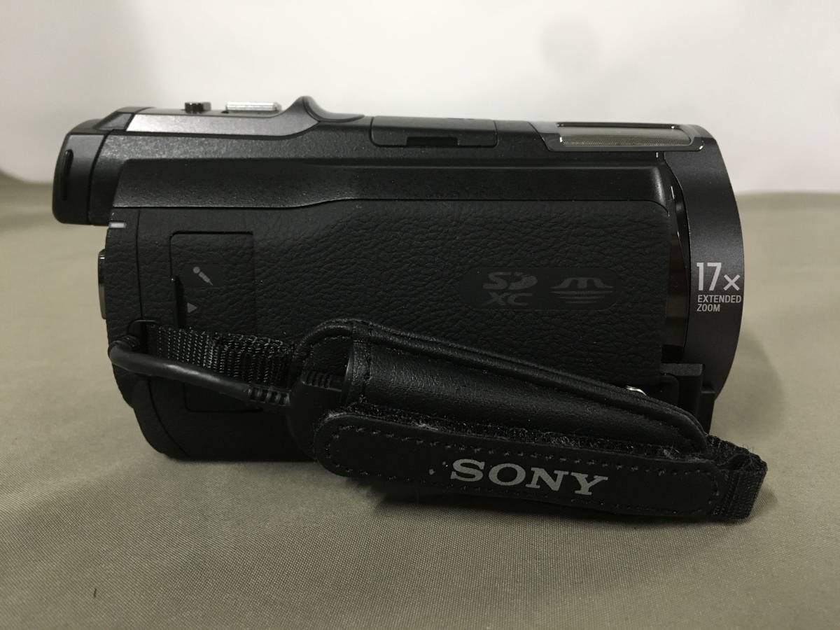 □SONY HANDYCAM HDR-PJ760V ビデオカメラ ブラック VCL-HGA07B レンズ