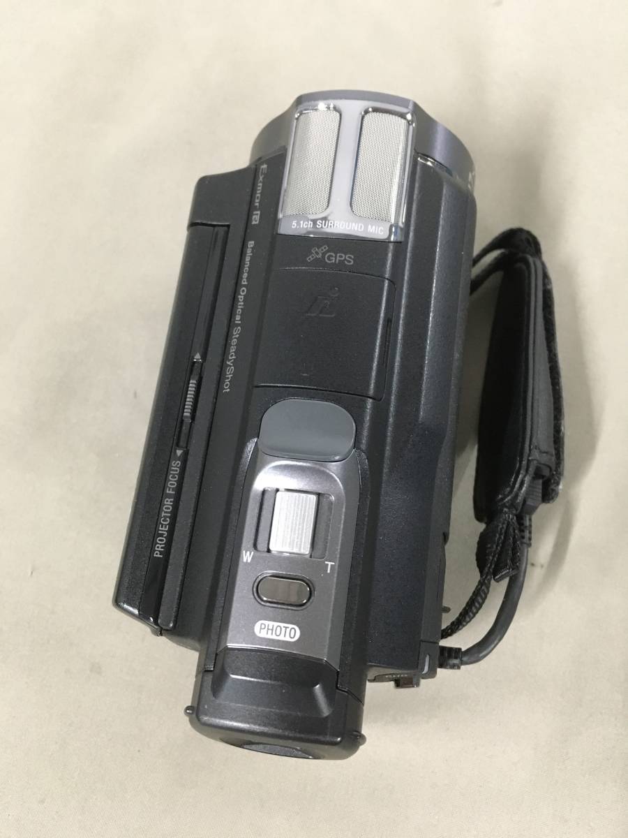 □SONY HANDYCAM HDR-PJ760V ビデオカメラ ブラック VCL-HGA07B レンズ