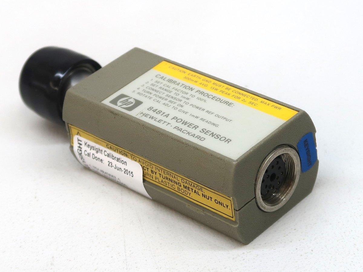 8481A HP Power Sensor to Agilent MHz - 0 1 Keysight, with