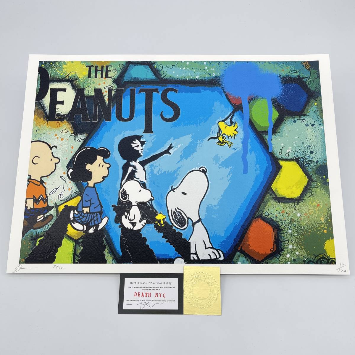 DEATH NYC バンクシー 世界限定100枚 限定プリント Banksy「風船と少女