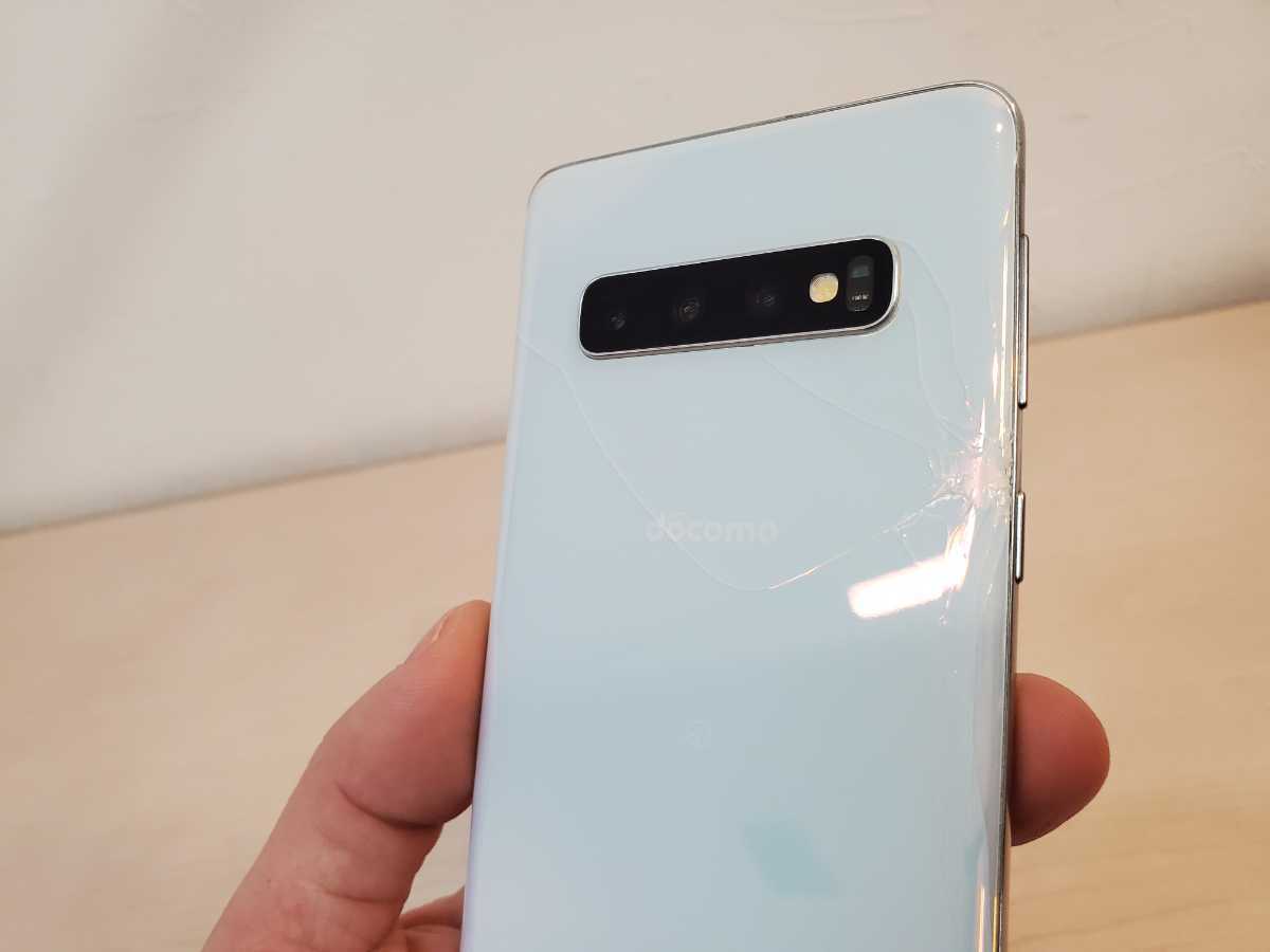 背面割れ docomo SAMSUNG GALAXY S10 SIMロック解除済 SC-03L 背面割れ docomo SAMSUNG GALAXY S10 SIMロック解除済 SC-03L