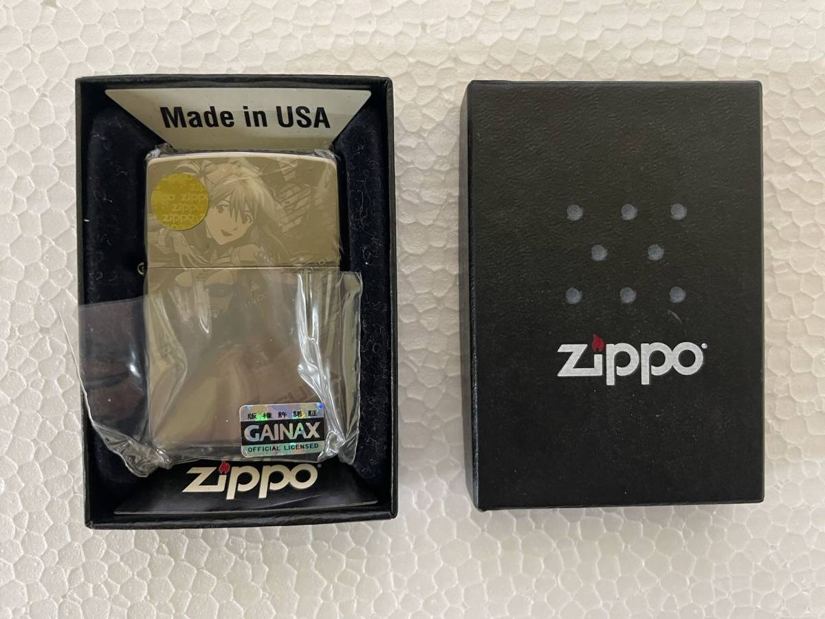 エヴァンゲリオン 新劇場版 zippo ASUKA 保証書付き ZIPPO