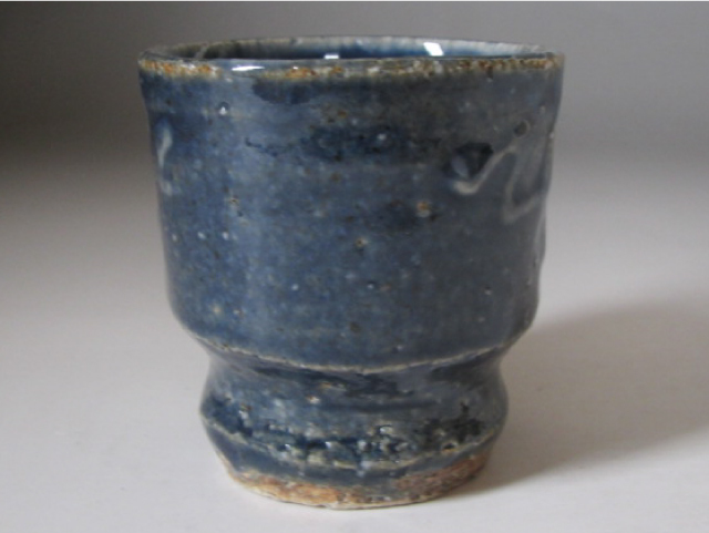 河井寛次郎 呉須盃 h285