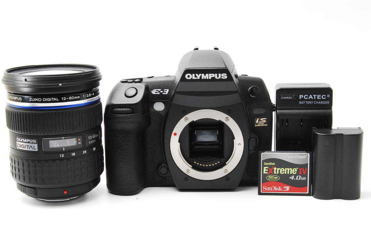 正規品，お得 オリンパス OLYMPUS E-3 + ZUIKO DIGITAL ED 12-60mm F2.8-4 SWD ショット数 約5350 #3534225/80サイズ(オリンパス)｜売買されたオークション情報、yahooの商品情報をアーカイブ公開 - オークファン オリンパス