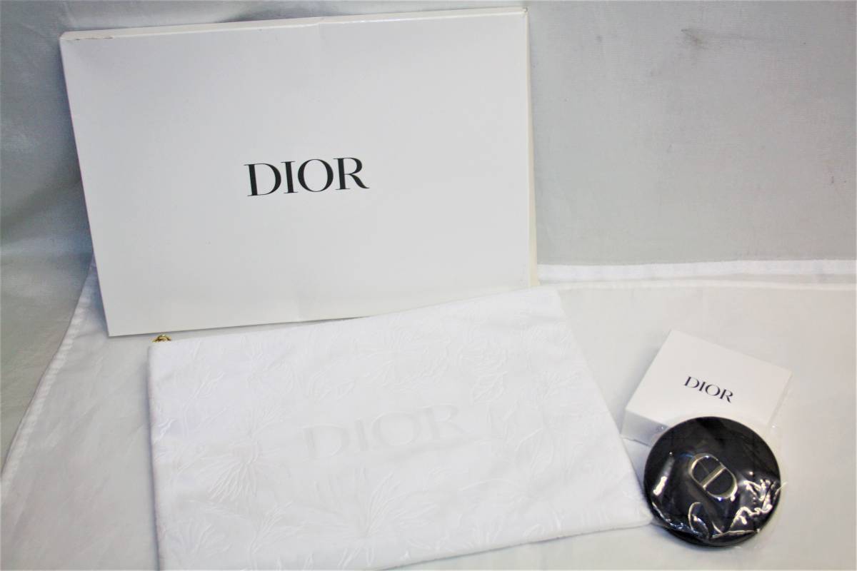 本物保証，品質保証 保管品 Dior ディオール ノベルティ ポーチ ポケットミラー 鏡(クリスチャン・ディオール)｜売買されたオークション情報、yahooの商品情報をアーカイブ公開 - オークファン その他