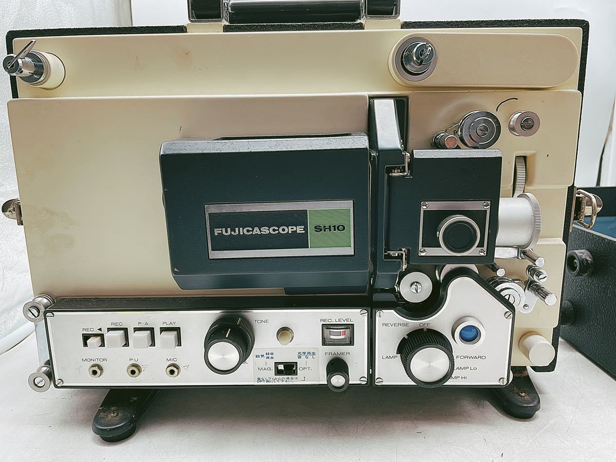 中古】FUJIFILM FUJICASCOPE SH10 8ミリ映写機 富士フィルム 