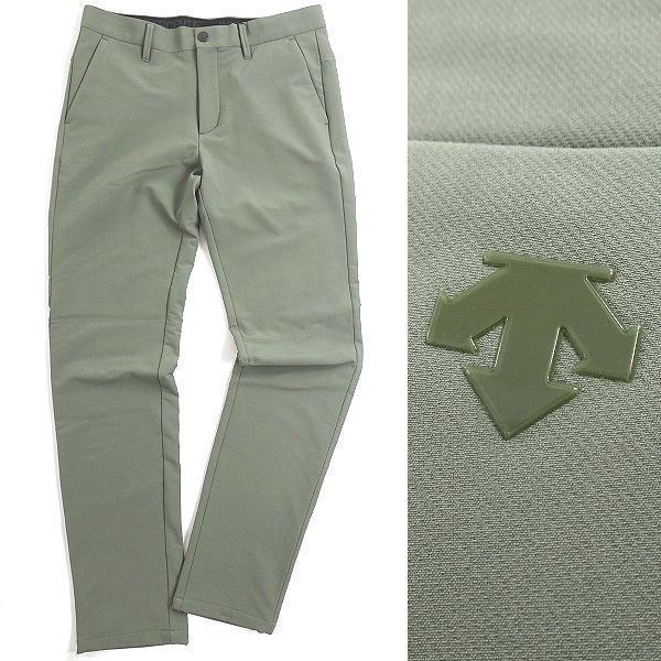 ■DESCENTE GOLF デサント ゴルフ 新品 防風×保温 裏起毛 4WAYストレッチ パンツ ゴルフウェア DGMSJD04 KH00 XO ▲054▼bus8480c