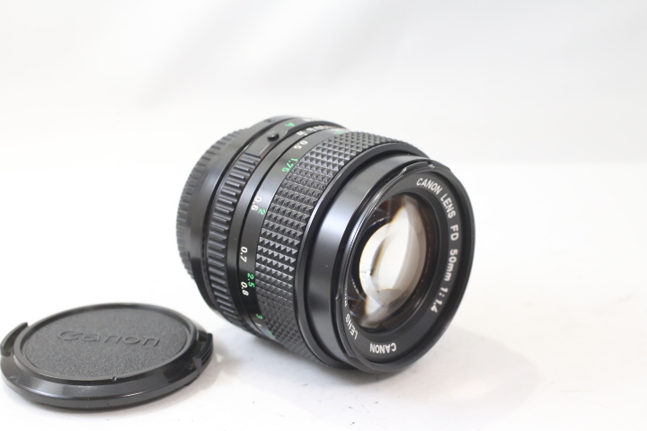 FD 50mm Canon ☆前後キャップ ☆良品☆キヤノン TIMES 【外観良品