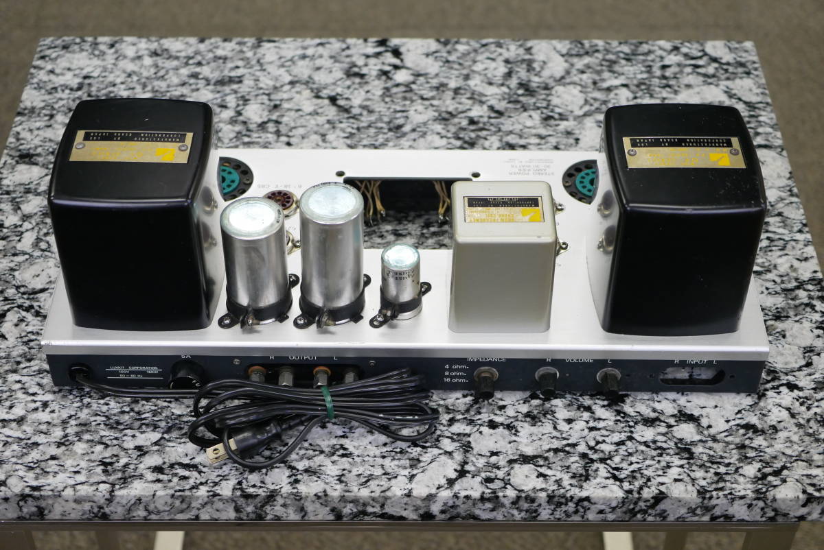 LUXMAN/LUXKIT ラックスマン KMQ-60 真空管パワーアンプ 50CA10 PP 超 