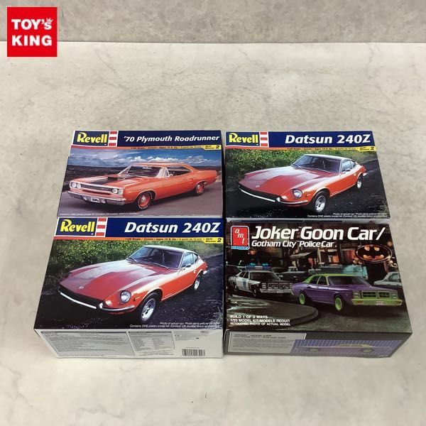 1円〜 ジャンク レベル 1/24 ダットサン 240Z、amt 1/25 ジョーカー
