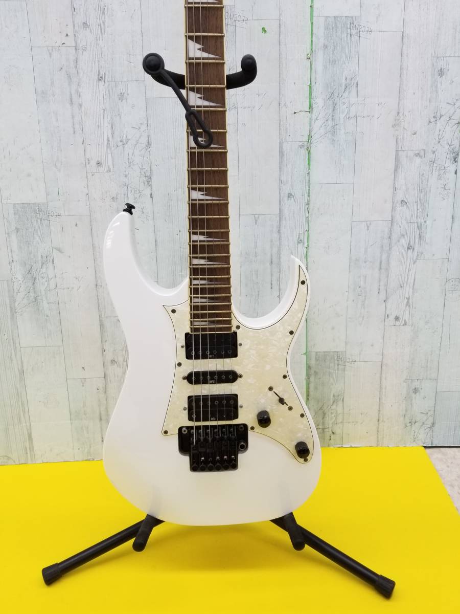 楽765-145■【180】Ibanez RGシリーズ　RG350DXZ　ホワイト