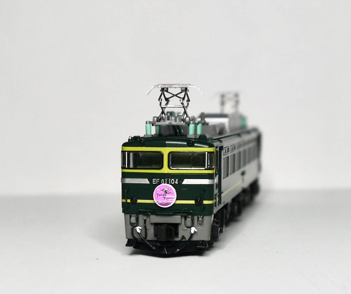【得価，定番人気】 KATO 3066-2 EF81 トワイライトエクスプレス色 加工品(電気機関車)｜売買されたオークション情報、yahooの商品情報をアーカイブ公開 - オークファン 電気機関車