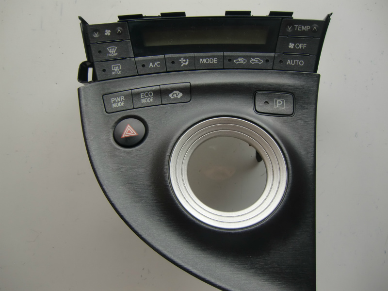 自動色変化仕様30プリウス前期エアコンパネルシフトパネルLED打ち替え