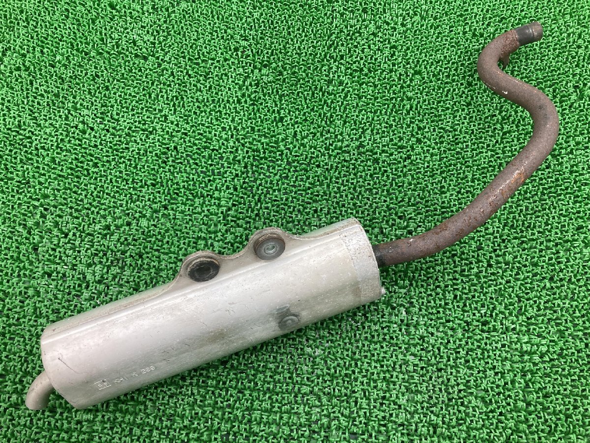し〜です。 KSR-II サイレンサーマフラー K269 カワサキ 純正 中古 バイク 部品