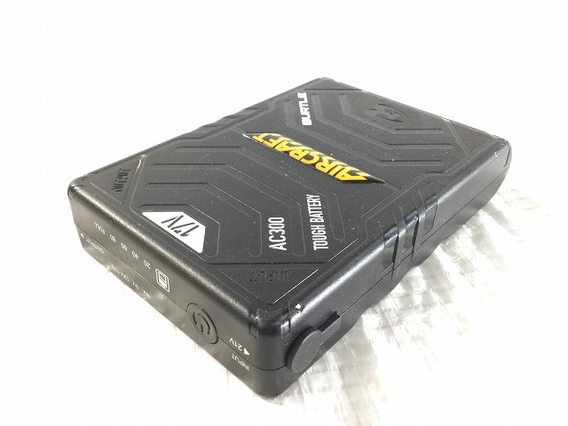 ☆比較的綺麗です☆BURTLE バートル 17V 空調服用 バッテリー AC300