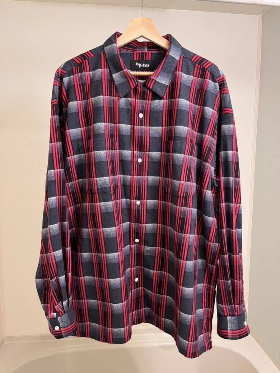 MASSES FLANNEL SHIRT XL マシス フランネルシャツ 長袖シャツ 