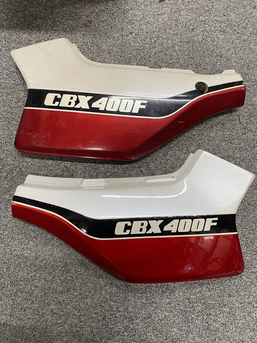 当時物ホンダcbx400f純正サイドカバーオリペン難あり | KINNECT.COM.AU