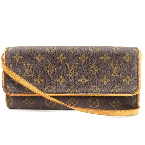 ルイヴィトン LOUIS VUITTON モノグラム ポシェットツインGM